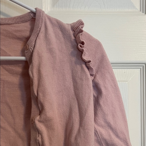 Carter's Blush Ruffle Sweater - Picture 4 of 5